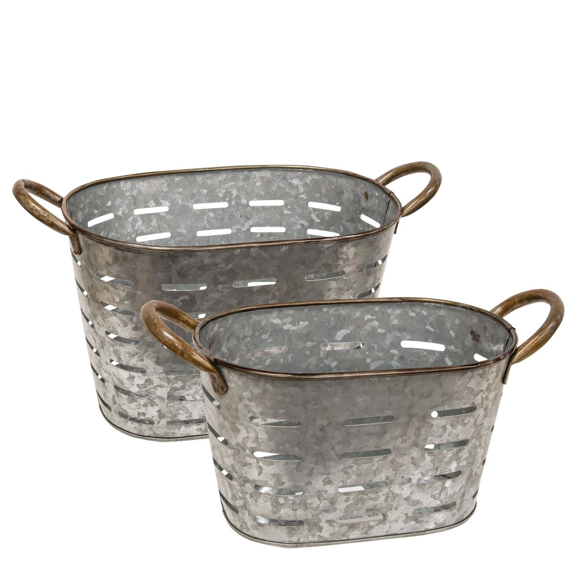 Oval Olive Bucket