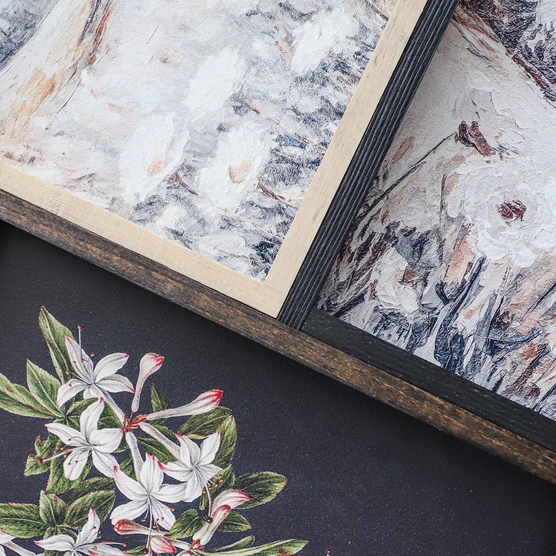 Vintage Print Framed | Botanical Watercolour Painting A75