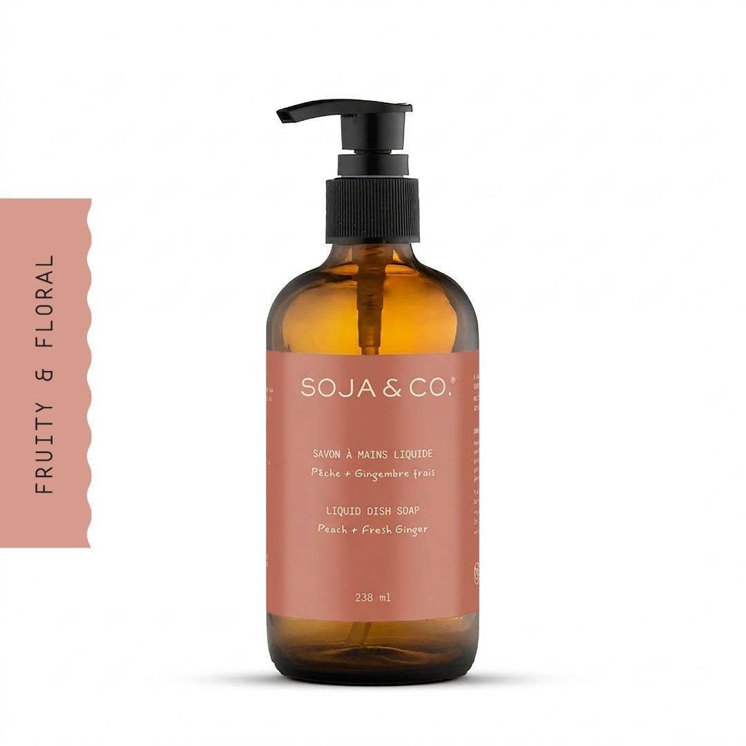 Liquid Hand Soap | Peach + Fresh ginger