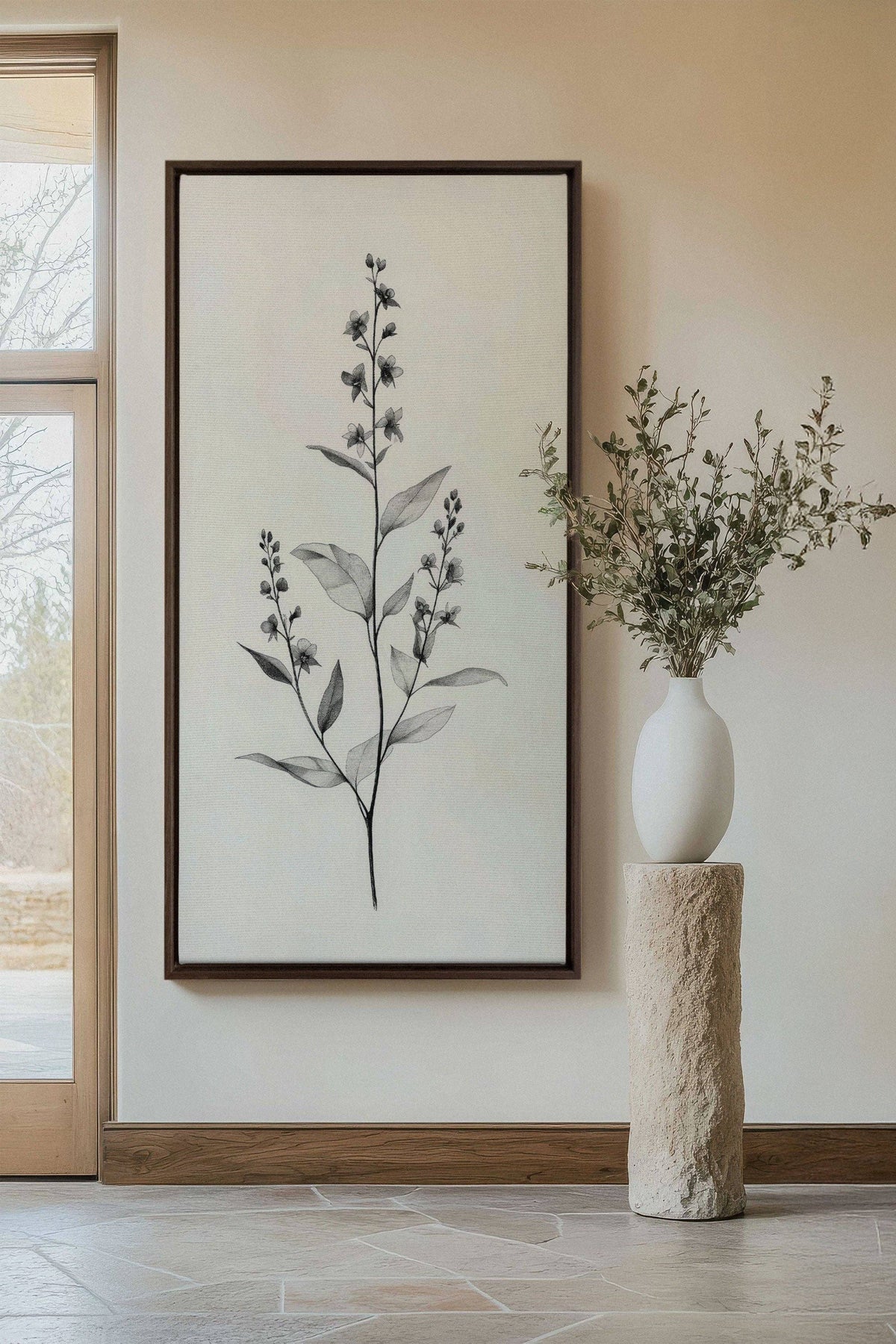 NATURE'S SKETCH, canvas wall art print