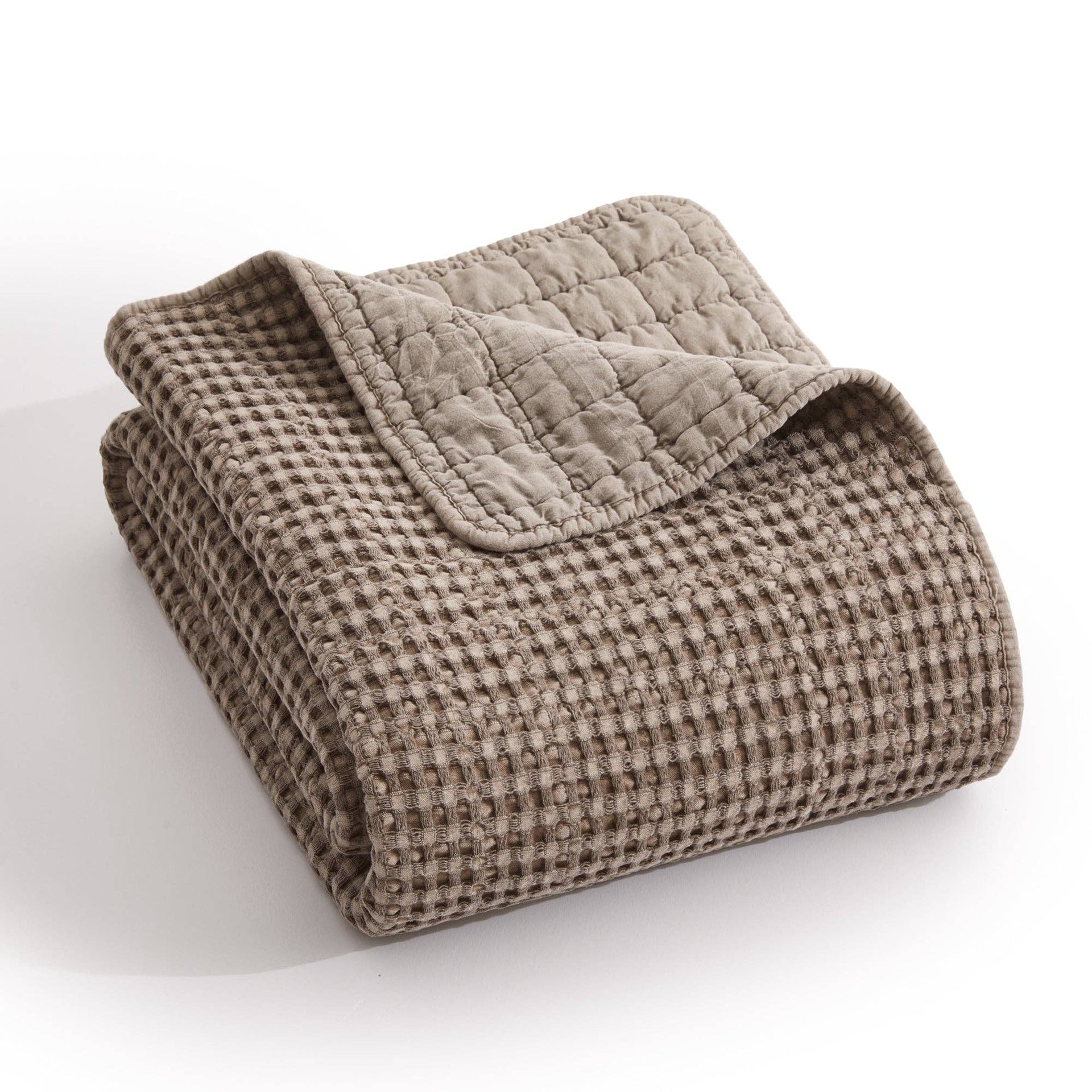 Mills Waffle Quilted Throw