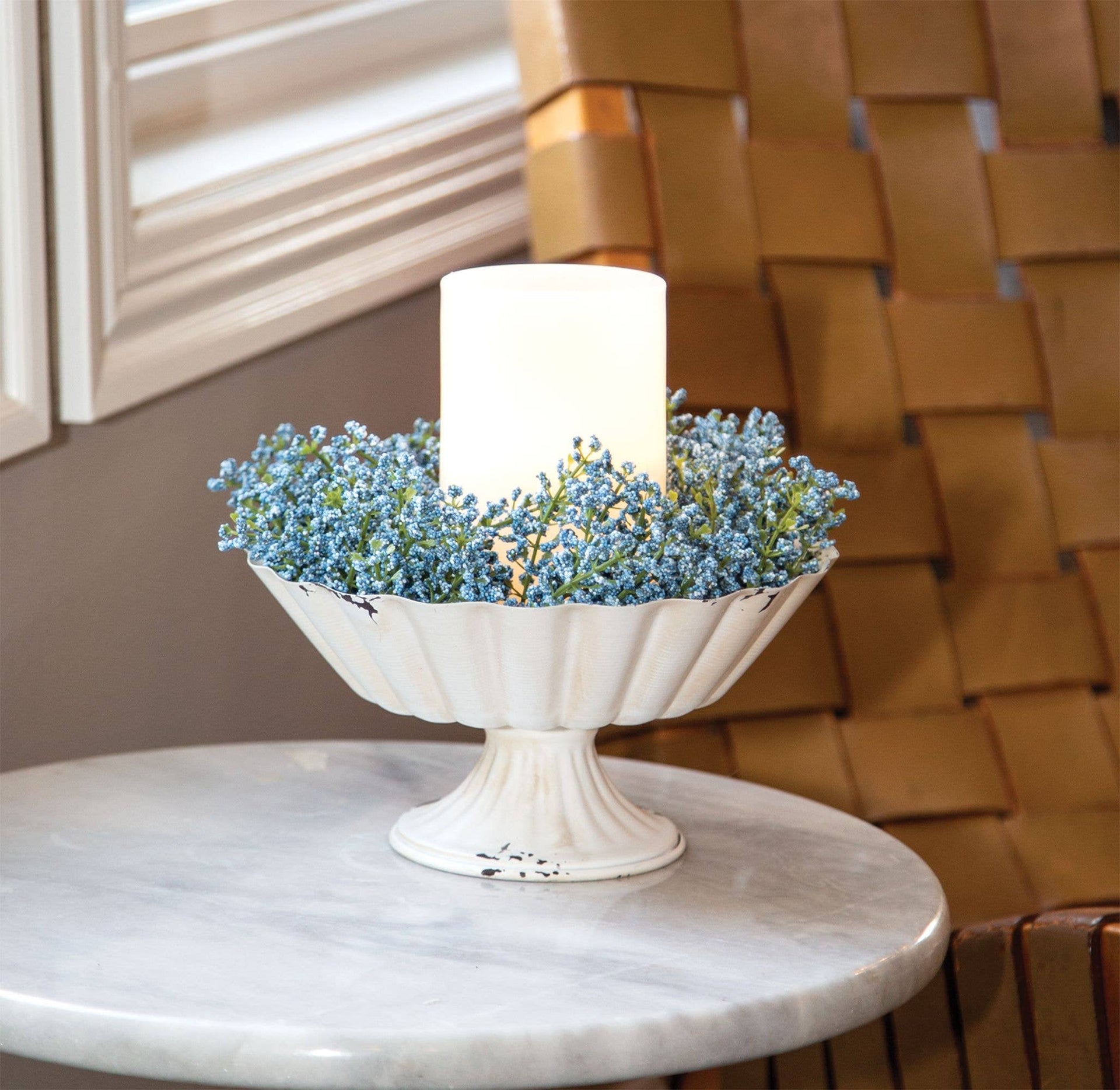 Cream Urn, 4"