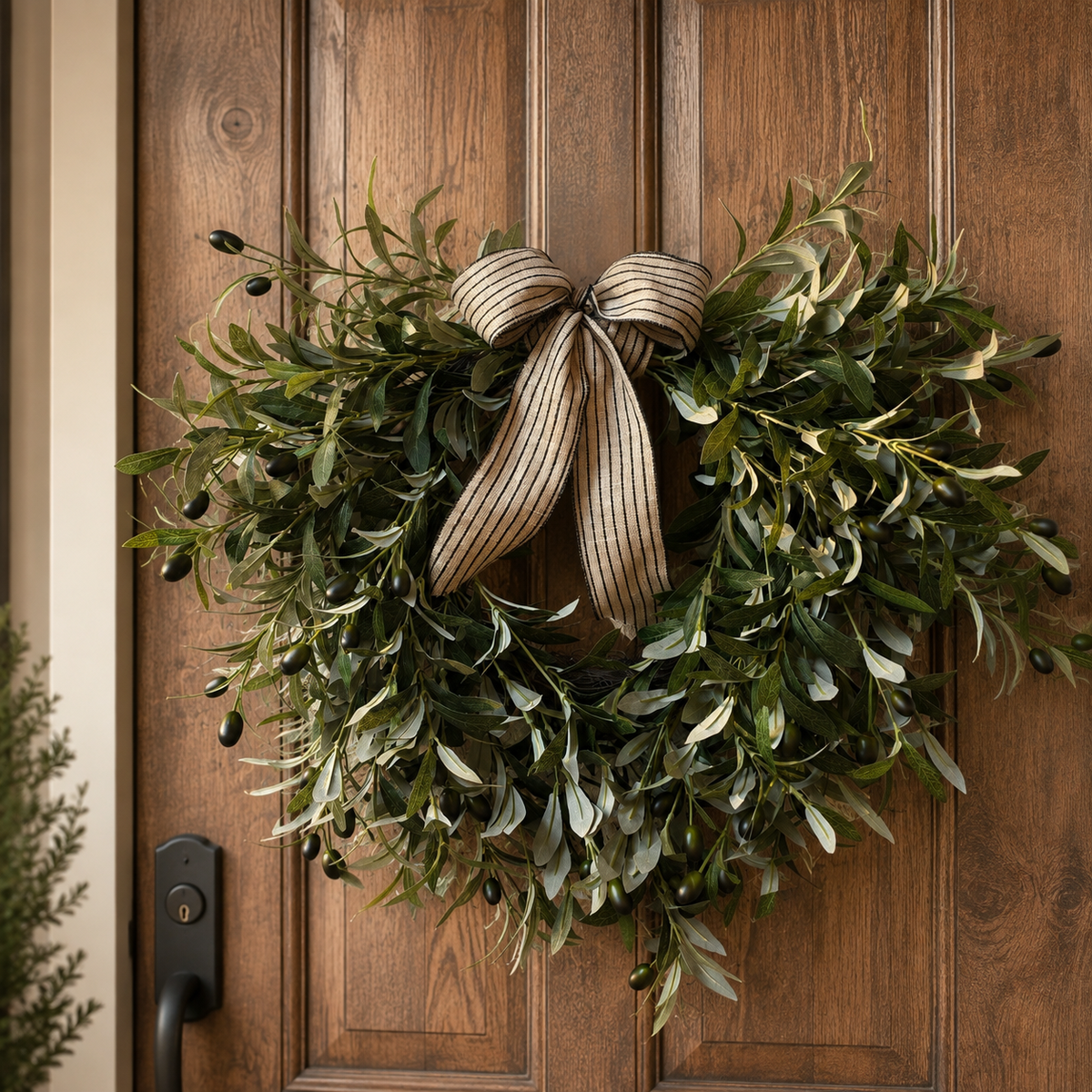 Olive Leaf Wreath 21 inch