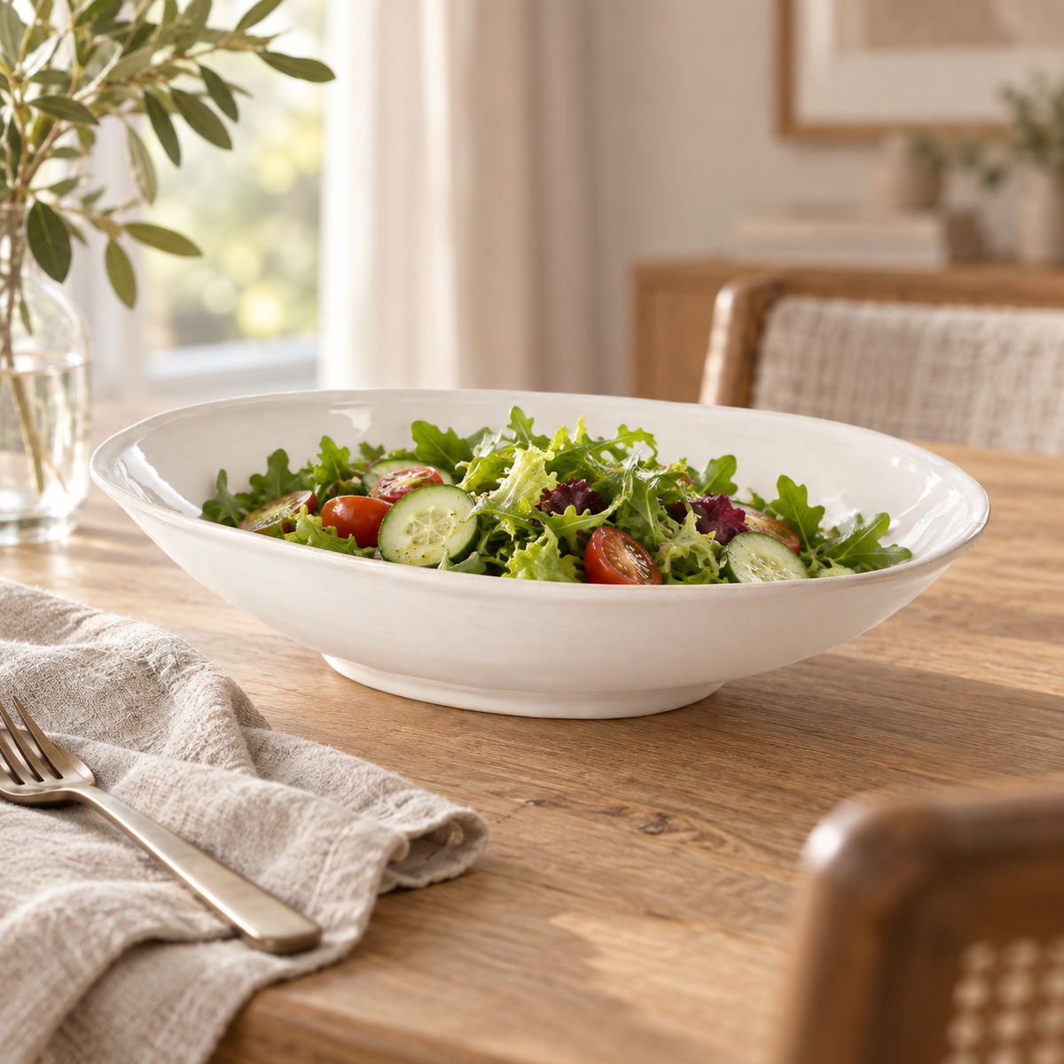Highland Oval Serving Bowl