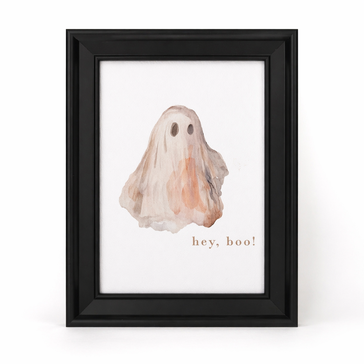 Hey Boo Framed Print