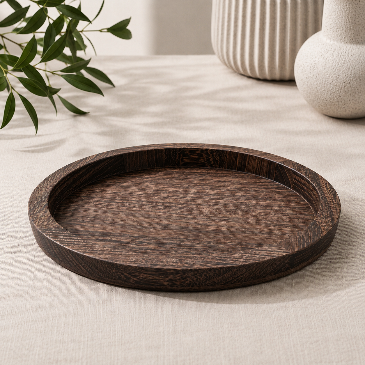 Paulownia Wood Serving Tray 11"