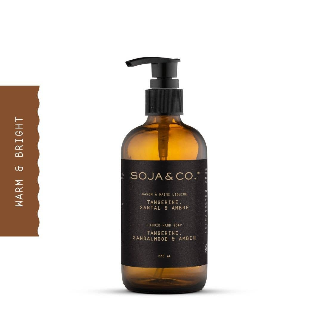 Liquid Hand Soap | Tangerine, Sandalwood & Amber