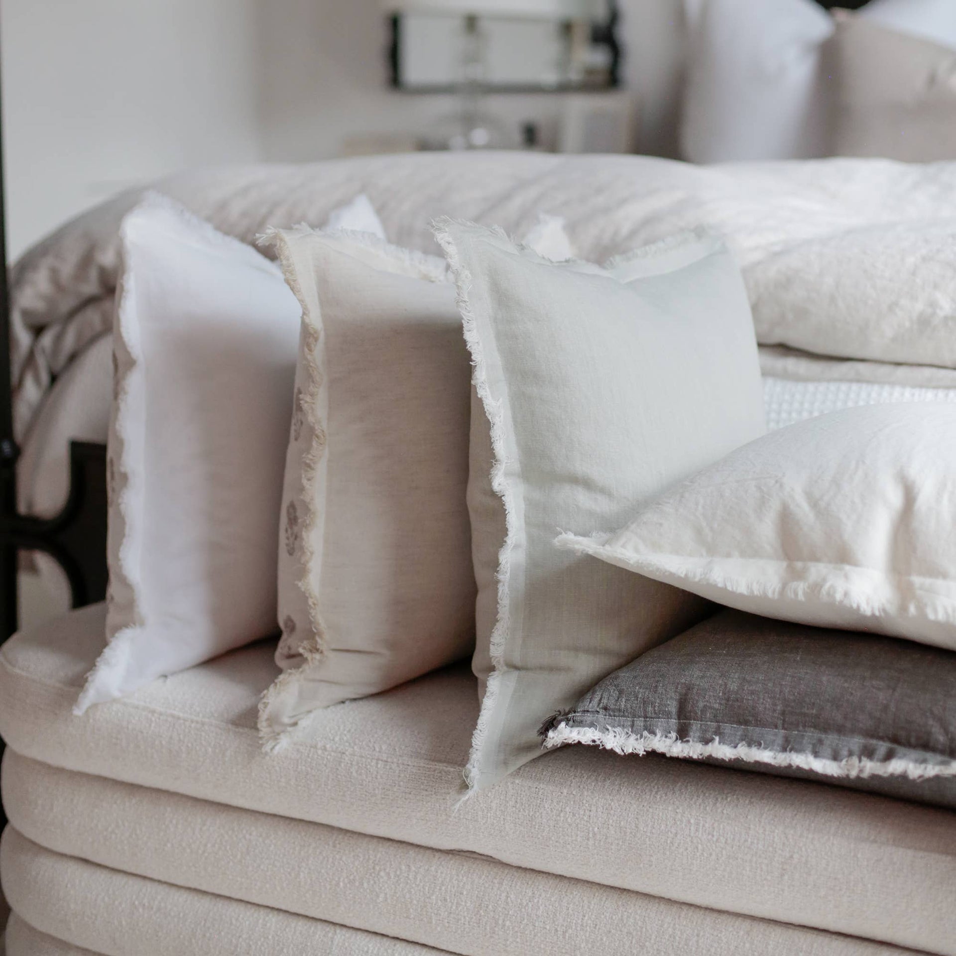 Fringe Pillow Covers