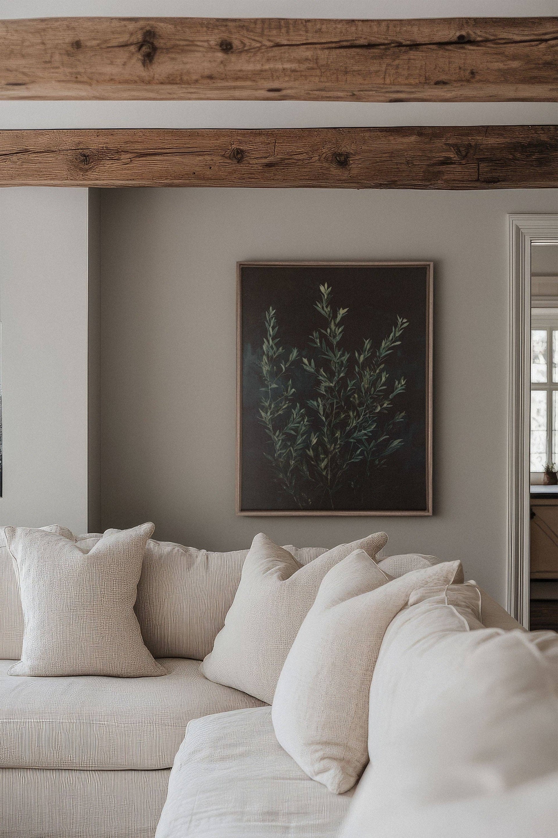 SOUS-BOIS, canvas wall art print